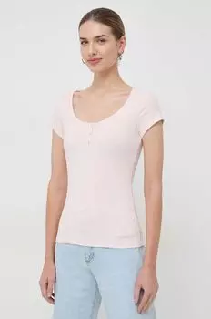 Футболка Guess, розовый