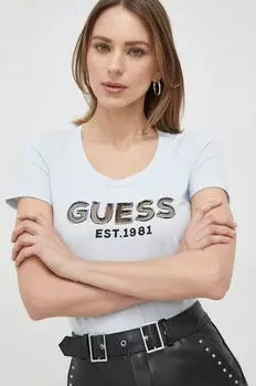 Футболка Guess, синий
