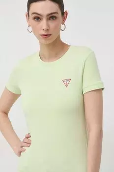 Футболка Guess, зеленый