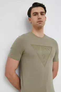 Футболка Guess, зеленый