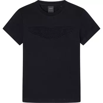 Футболка Hackett Aston Marton Embossed, черный
