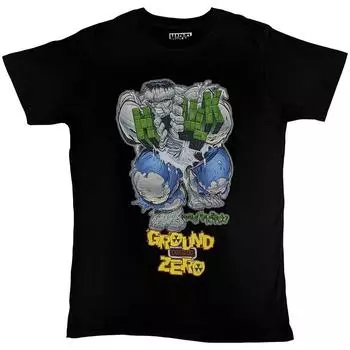 Футболка Халка Ground Zero Marvel, черный