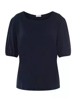 Футболка Hanro NATURAL SHIRT, темно-синий