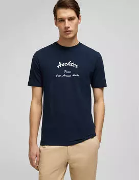 Футболка HECHTER PARIS, цвет midnight blue