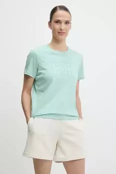 Футболка Helly Hansen, бирюзовый