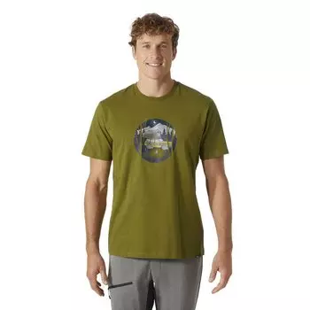 Футболка Helly Hansen F2F Organic Cotton 2.0, зеленый