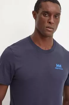 Футболка Helly Hansen, темно-синий
