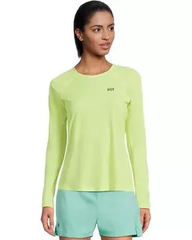 Футболка Helly Hansen Trail Long, зеленый