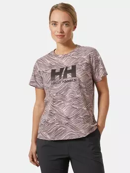 Футболка Helly Hansen W HH LOGO GRAPHIC 2.0, розовый