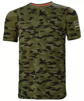 Футболка Helly Hansen, зеленый