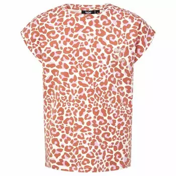Футболка Hummel Jumpy AOP, коричневый