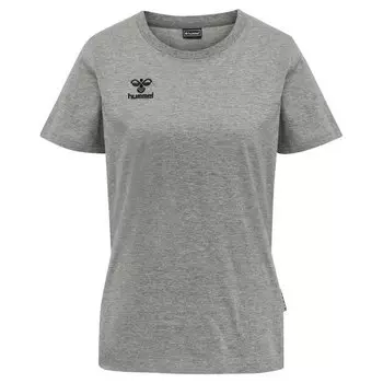 Футболка Hummel Move Grid Cotton, серый