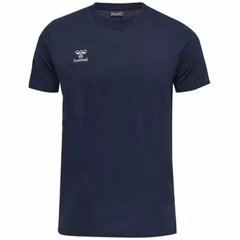 Футболка Hummel Move Grid Cotton, синий