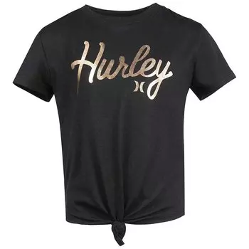 Футболка Hurley Knotted Boxt Girl, черный