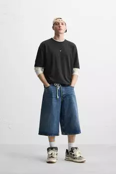 Футболка i love new york ZARA, черный