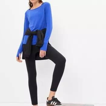 Футболка из дышащей ткани Gap, синий