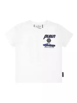 Футболка из джерси Philipp Plein, белый
