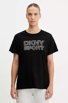 Футболка из хлопка Dkny, черный