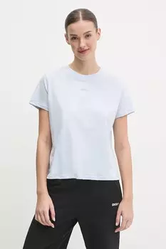 Футболка из хлопка Dkny, синий