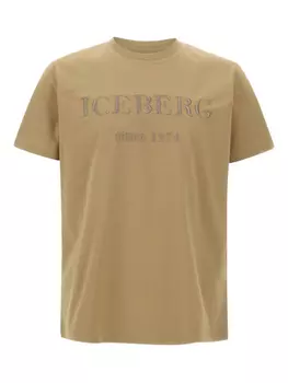 Футболка из хлопка Iceberg, нейтральный