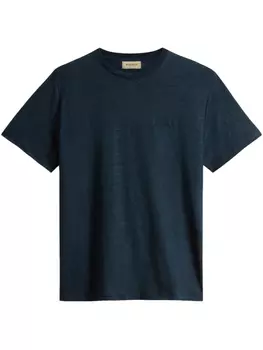 Футболка из льна Woolrich, синий
