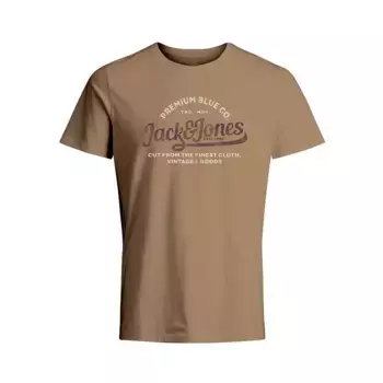Футболка Jack & Jones 12261636 Blulouie, коричневый