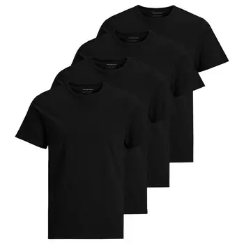 Футболка Jack & Jones 4er Pack, черный