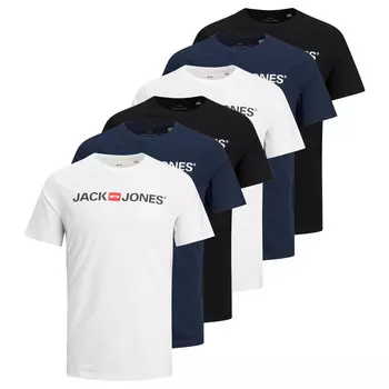 Футболка Jack & Jones 6er Pack, белый
