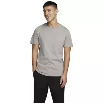 Футболка Jack & Jones Basic O-Neck Detail Slim, серый