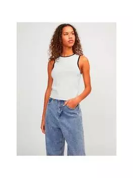 Футболка Jack & Jones, белый/черный