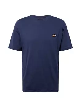Футболка JACK & JONES BLACK, темно-синий