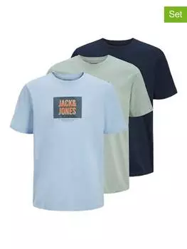 Футболка Jack & Jones, цвет blau/grn