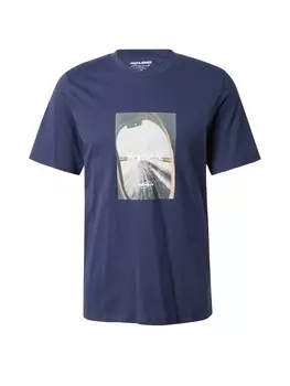 Футболка JACK & JONES DALSTON, темно-синий