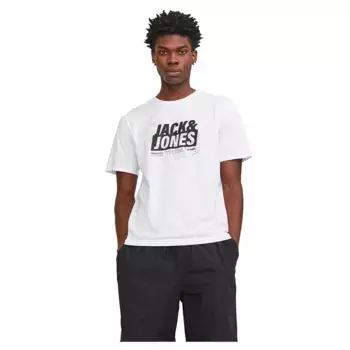 Футболка Jack & Jones Map Logo, белый