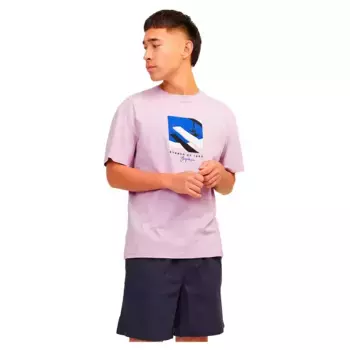 Футболка Jack & Jones Marbella Front, фиолетовый