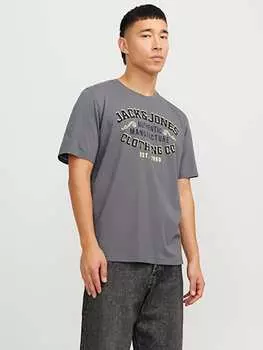Футболка Jack & Jones, серый