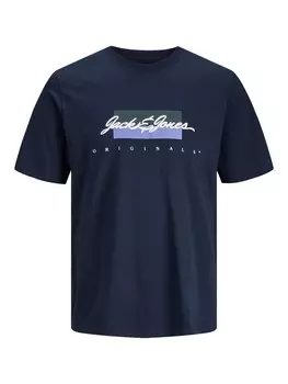 Футболка JACK & JONES WAYNE, ночной синий