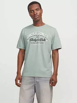 Футболка Jack & Jones, зеленый