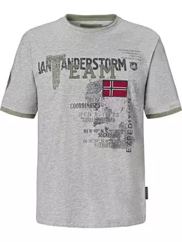 Футболка Jan Vanderstorm Slve, серый