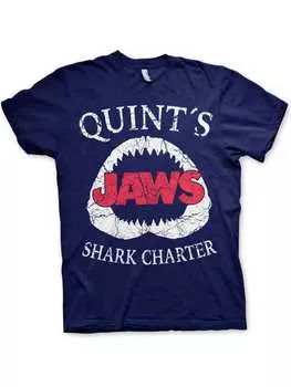 Футболка Jaws, синий