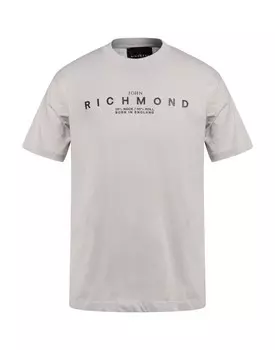 Футболка John Richmond, светло-серый