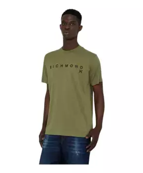 Футболка John Richmond, зеленый
