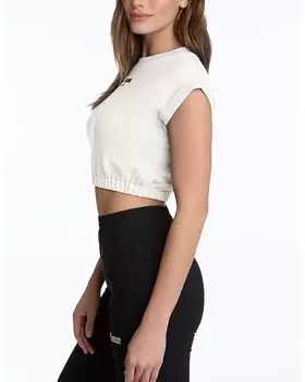 Футболка Juicy Couture Roll Cuff Tee, белый