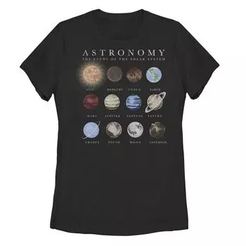 Футболка Junior' Astronomy Sun & Planets Lineup
