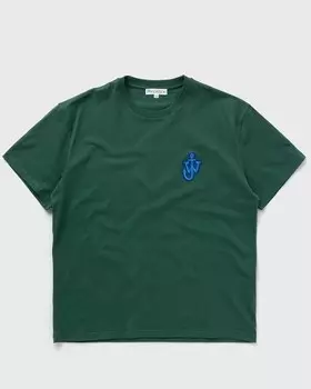 Футболка Jw Anderson Anchor Patch Tee, цвет racing green