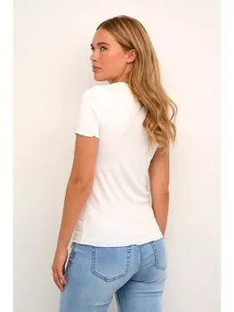 Футболка Kaffe Drew, кремовый