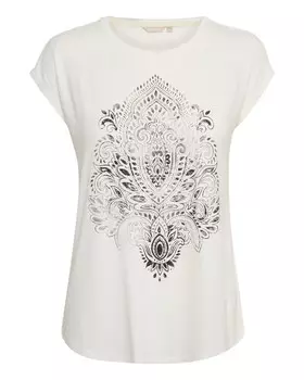 Футболка Kaffe MALLY, цвет Natural White
