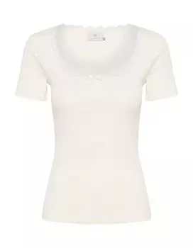 Футболка Kaffe Shirt Maibritt, белый