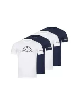 Футболка Kappa, цвет 2xnavy/2xwei