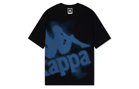 Футболка каппа унисекс Kappa, цвет Black